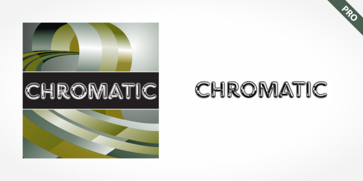 Chromatic Pro font preview