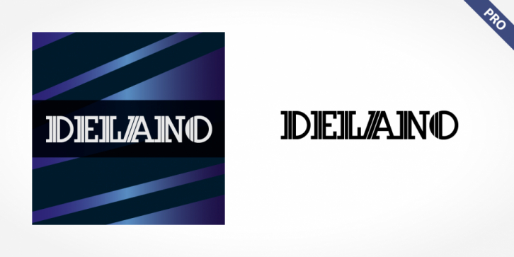 Delano Pro font preview