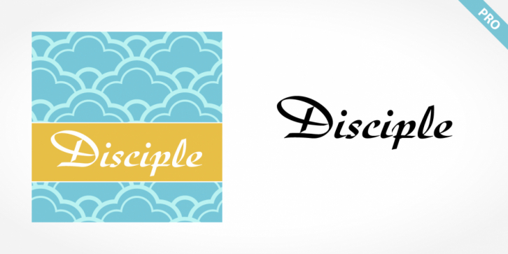 Disciple Pro font preview