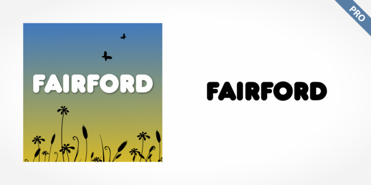 Fairford Pro font preview