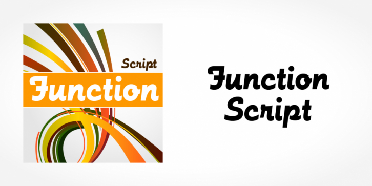 Function Script Pro font preview