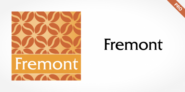 Fremont Pro font preview