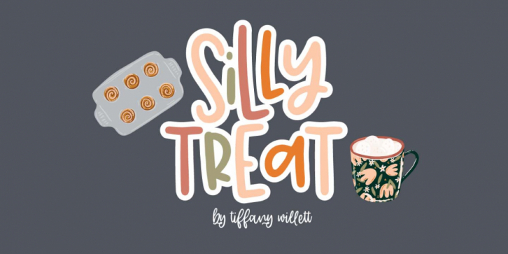 Silly + Sweet Treat Duo font preview