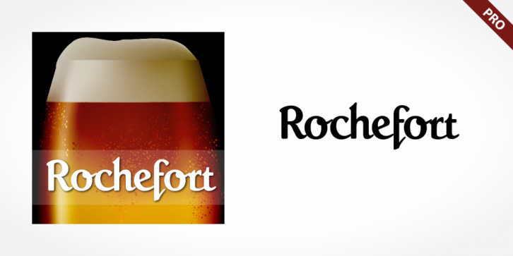Rochefort Pro font preview