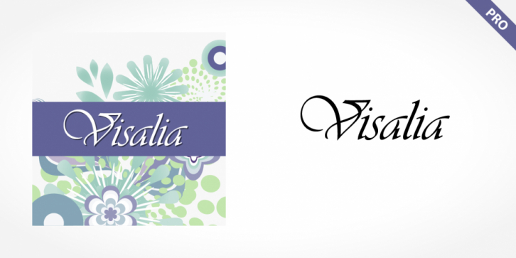 Visalia Pro font preview