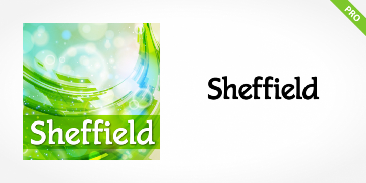 Sheffield Pro font preview