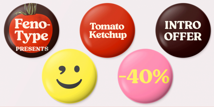 Tomato Ketchup font preview