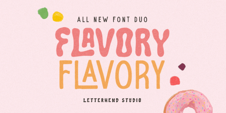 Flavory font preview