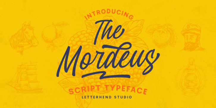 The Mordeus font preview