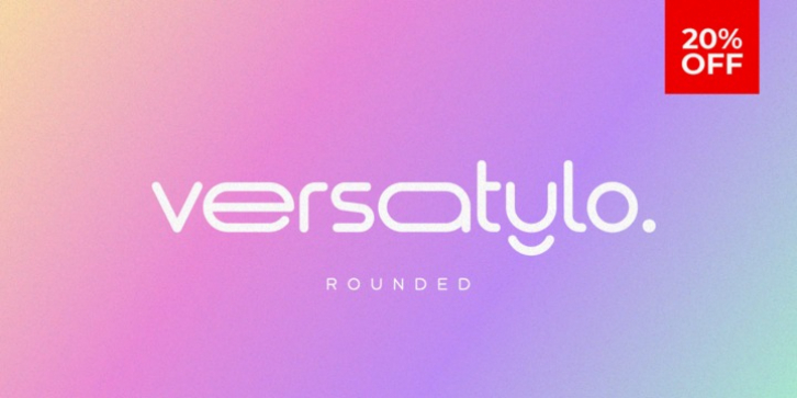 Versatylo Rounded font preview