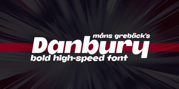 Danbury font preview