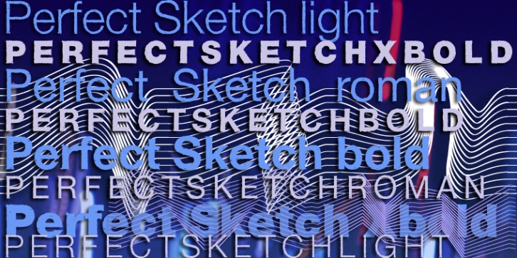 PerfectSketch font preview