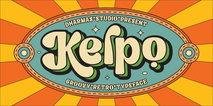 Kelpo font preview
