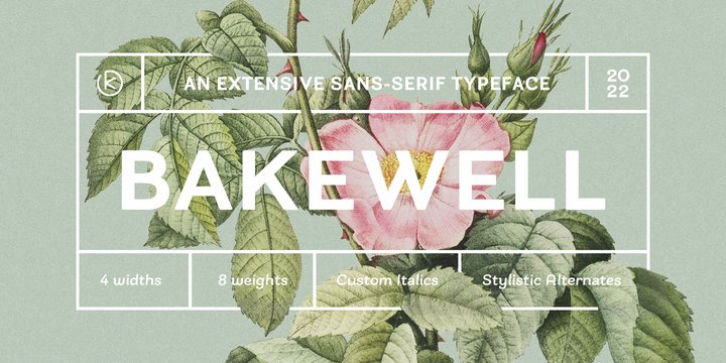 Bakewell font preview