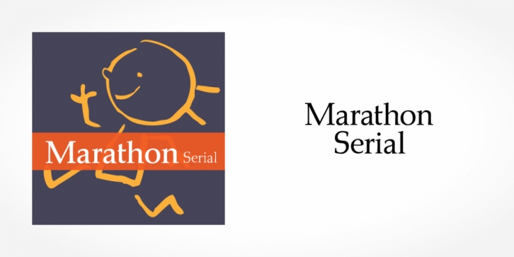 Marathon Serial font preview