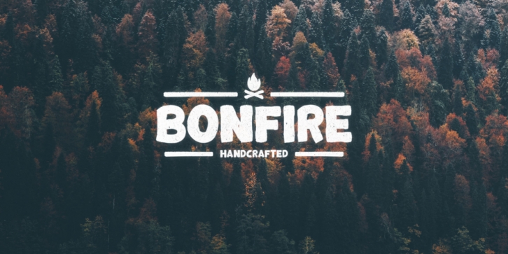 Bonfire font preview