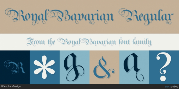 RoyalBavarian font preview