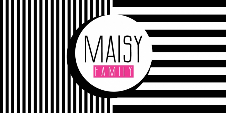 MAISY font preview