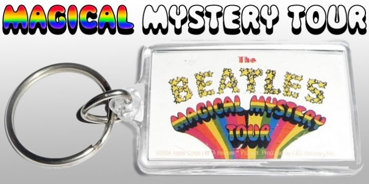 Magical Mystery Tour font preview