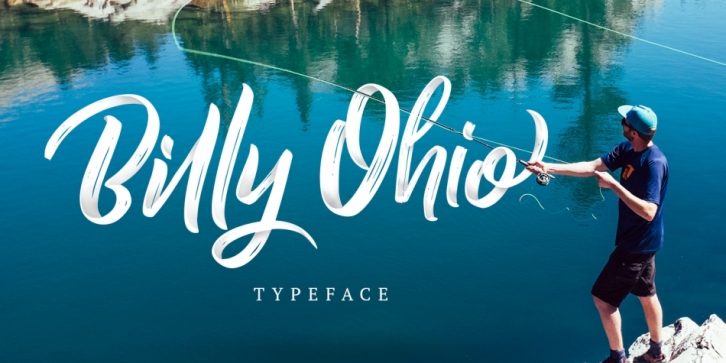 Billy Ohio font preview