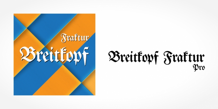 Breitkopf Fraktur Pro font preview