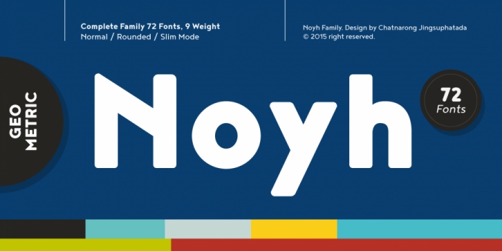 Noyh font preview
