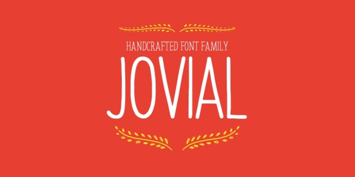 Jovial font preview
