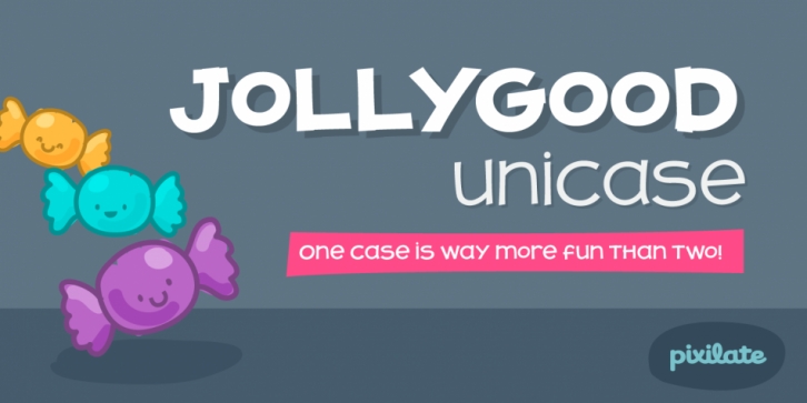 JollyGood Proper Unicase font preview