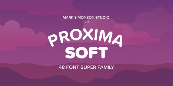 Proxima Soft Extra Condensed font preview