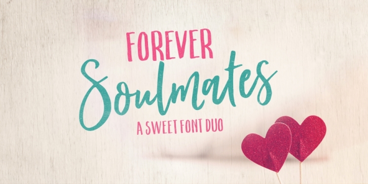 Forever Soulmates font preview