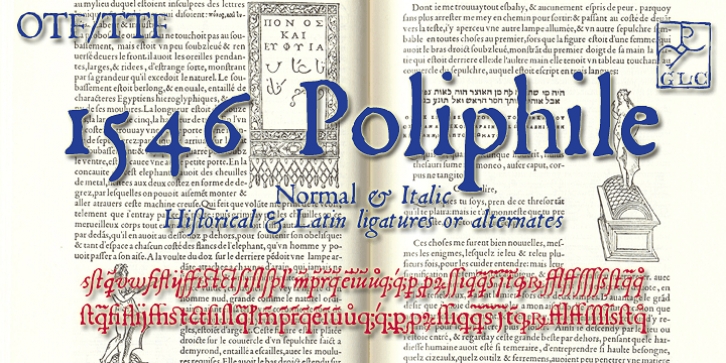 1546 Poliphile font preview