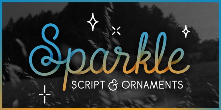 Sparkle font preview