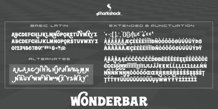Wonderbar font preview