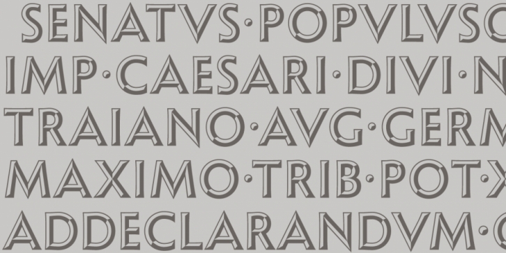 Shango Chiseled font preview
