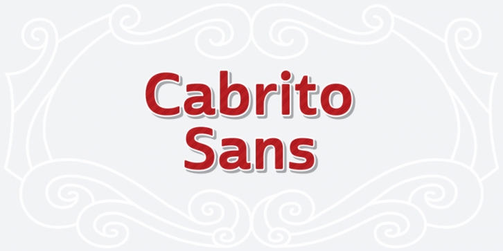 Cabrito Sans font preview