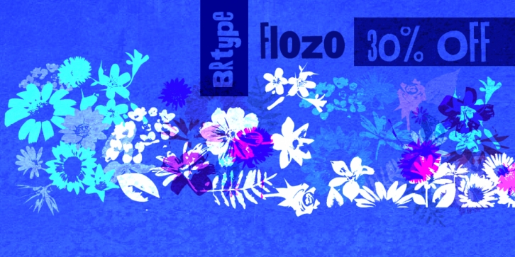 Flozo font preview