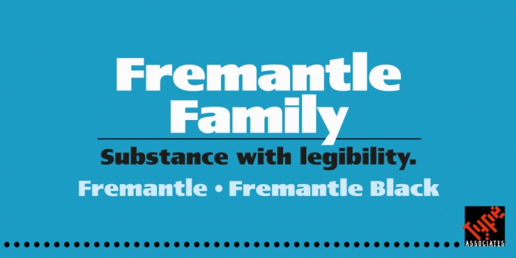 Fremantle font preview