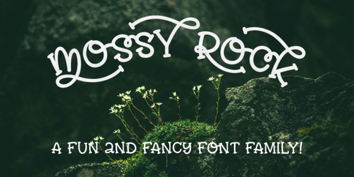 Mossy Rock font preview