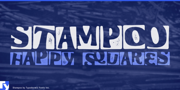 Stampoo font preview