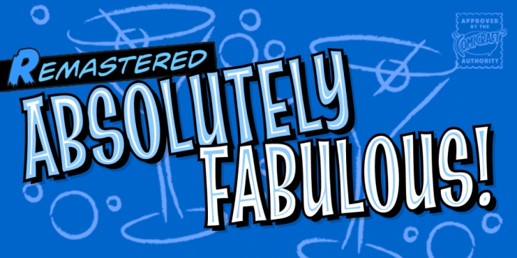 Absolutely Fabulous font preview