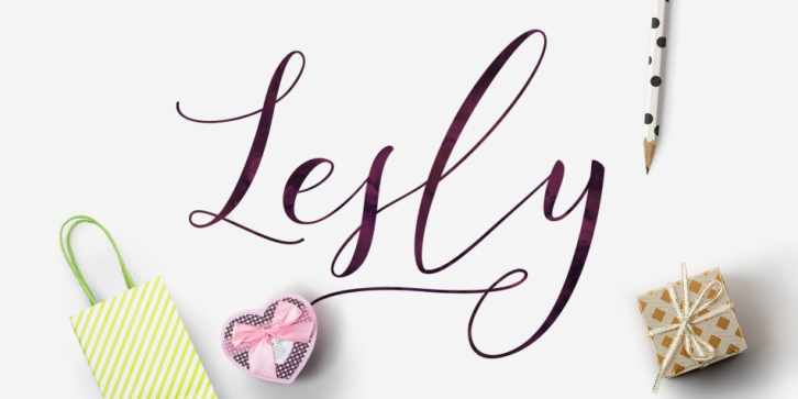Lesly font preview