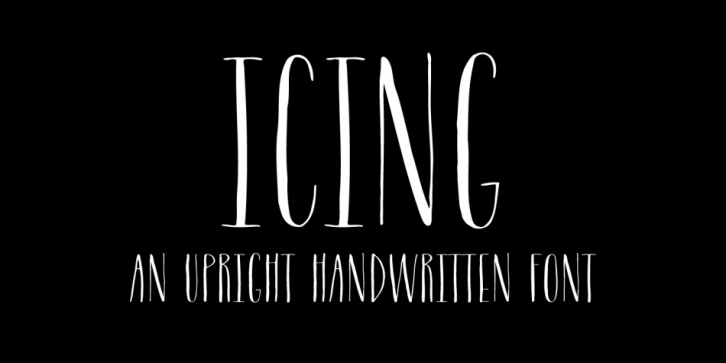 Icing font preview