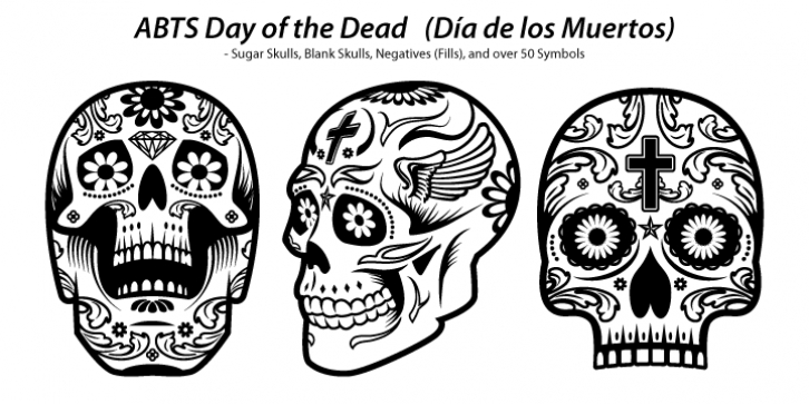 ABTS Day of the Dead font preview
