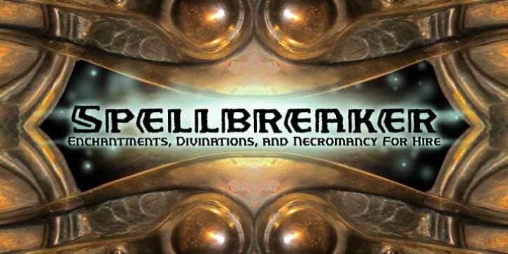 Spellbreaker BB font preview