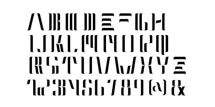 NEOLUX font preview