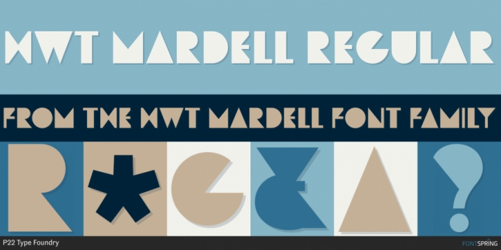 HWT Mardell font preview