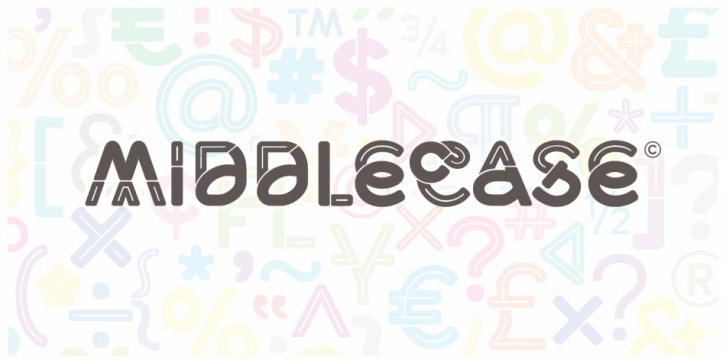 Middlecase font preview
