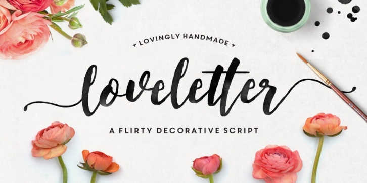 Loveletter Script font preview