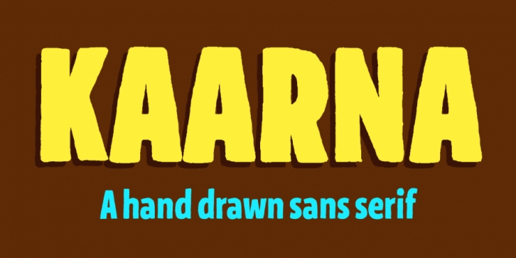 Kaarna font preview
