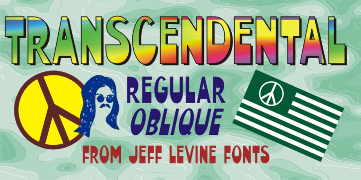 Transcendental JNL font preview